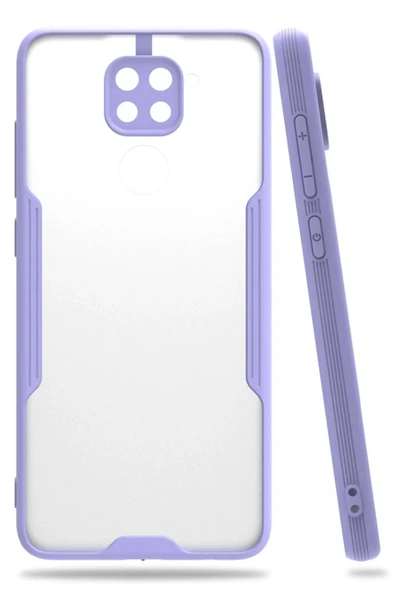 LitaeTrend Xiaomi Redmi Note 9 Kılıf Platin Silikon - Lila ürün görseli 1