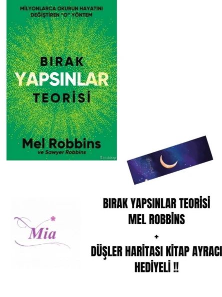 Bırak Yapsınlar Teorisi MEL ROBBİNS + DÜŞLER HARİTASI KİTAP AYRACI HEDİYELİ !! ürün görseli