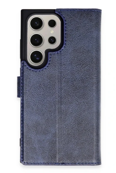 LitaeTrend Samsung Galaxy S24 Ultra Kılıf Trend S Plus Kapaklı Kılıf - Lacivert ürün görseli 1