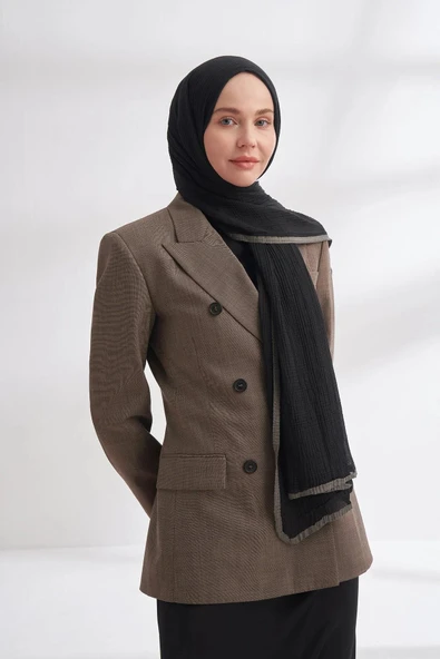 3353 ARMANDA MÜSLİN EŞARP BİYELİ ürün görseli