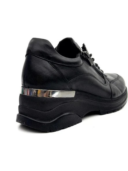 VENÜS 2313081K DOLGU TOPUK GÜNLÜK DERİ KADIN AYAKKABI - Resim 2