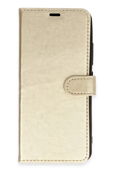 LitaeTrend Oppo A58 Kılıf Trend S Plus Kapaklı Kılıf - Gold - Resim 2