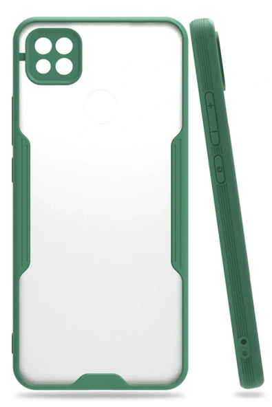 LitaeTrend Xiaomi Redmi 9C Kılıf Platin Silikon - Yeşil ürün görseli 1