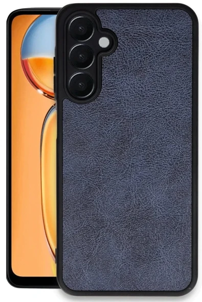 LitaeTrend Samsung Galaxy S24 FE Kılıf Aras Deri Kapak - Lacivert - Resim 2