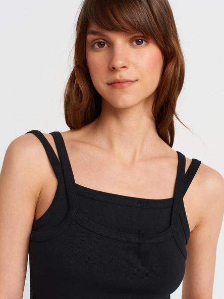 21105 DİLVİN ÇİFT ASKILI ATLET - Resim 10