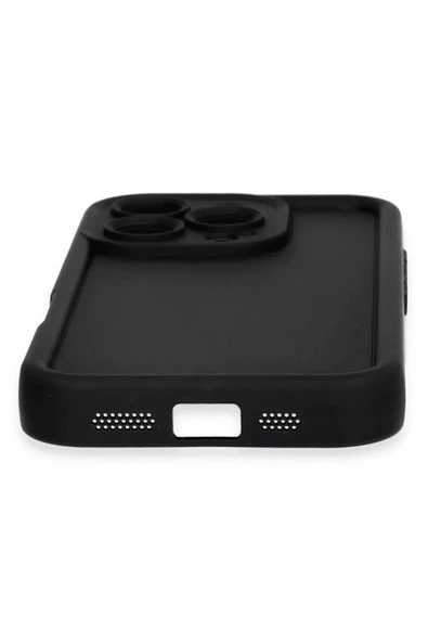 LitaeTrend iPhone 16 Pro Max Kılıf Viera Silikon - Siyah - Resim 3