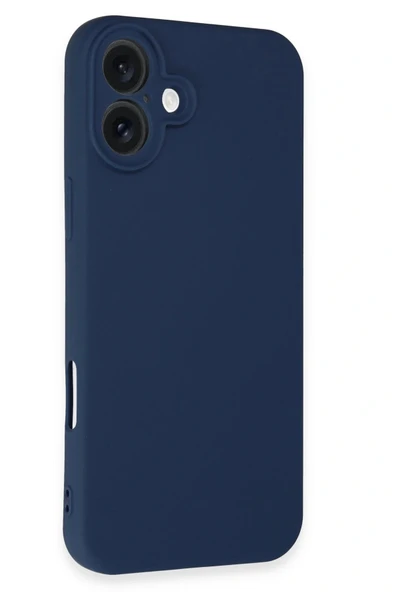 LitaeTrend iPhone 16 Plus Kılıf First Silikon - Lacivert - Resim 2