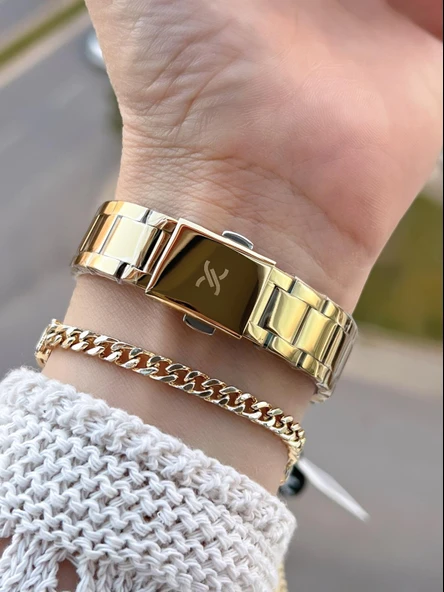 Daniel Klein Çelik Kordonlu 2 Yıl Garantili 3 Atm Suya Dayanıklı Kadın Kol Saati+Bileklik BD.14090.7 - Resim 3