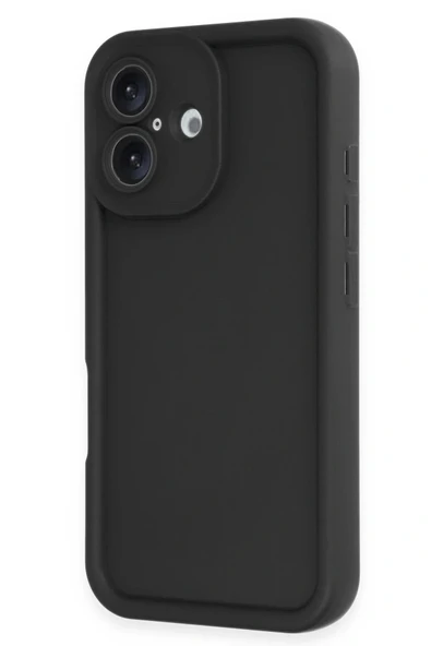 LitaeTrend iPhone 16 Kılıf Viera Silikon - Siyah ürün görseli 1