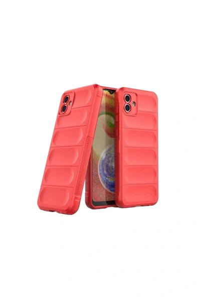 LitaeTrend Samsung Galaxy A06 Kılıf Optimum Silikon - Kırmızı - Resim 2