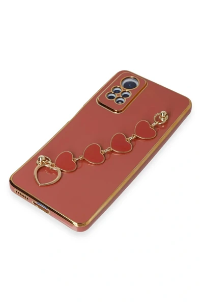 LitaeTrend Xiaomi Redmi Note 12 Pro 4G Kılıf Esila Silikon - Kırmızı - Resim 4