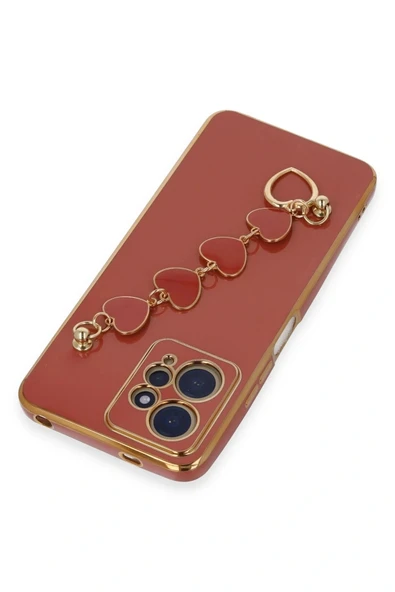 LitaeTrend Xiaomi Redmi Note 12 4G Kılıf Esila Silikon - Kırmızı - Resim 5