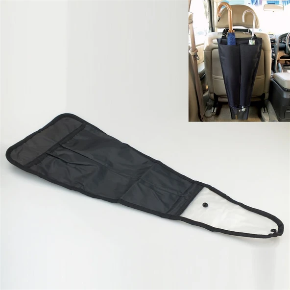 Araç İçi Şemsiye Tutacağı Koltuk Arkası Şemsiye Saklama Kılıfı (5284) ürün görseli
