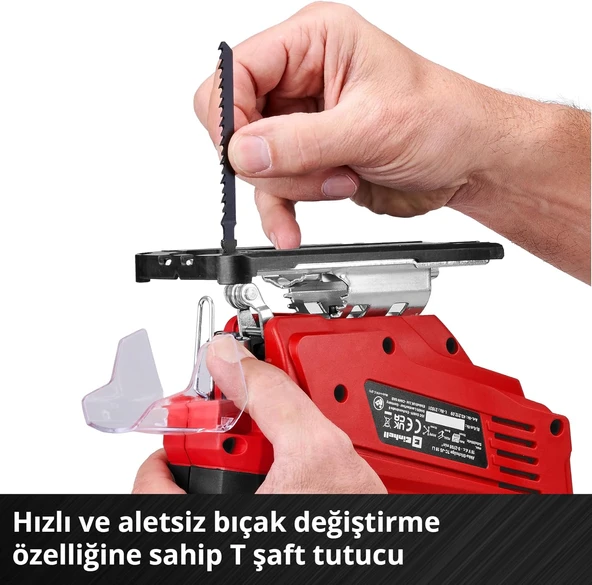 Einhell TC-JS 18 Li Tek Akülü 2.5 Ah Dekupaj Testere - Resim 5