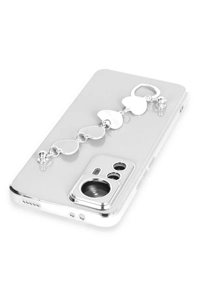 LitaeTrend Xiaomi Mi 12T Pro Kılıf Esila Silikon - Beyaz - Resim 3