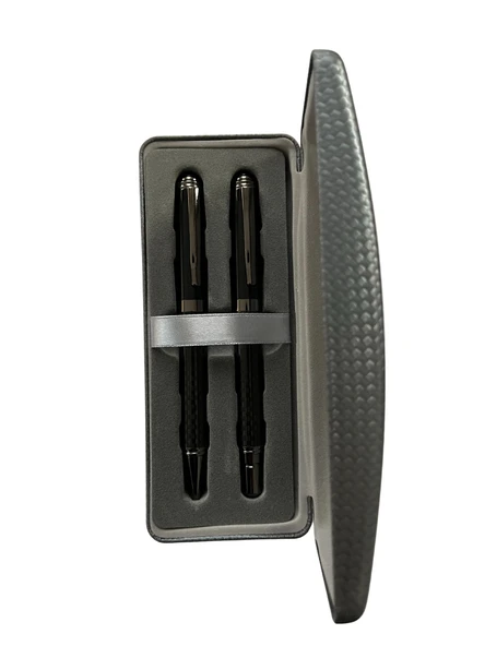 NEVCE STORE Roller İmza Kalemi Metal Gövde Kutulu Şık Tasarım Premium Görünüm - Resim 2