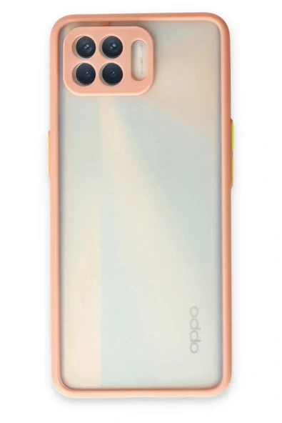 LitaeTrend Oppo Reno 4 Lite Kılıf Montreal Silikon Kapak - Pembe ürün görseli 1