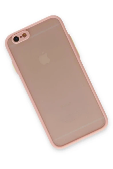 LitaeTrend iPhone 6 Kılıf Montreal Silikon Kapak - Pembe - Resim 3