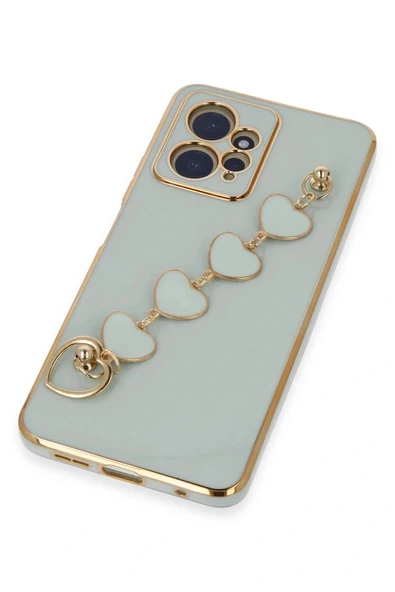 LitaeTrend Xiaomi Redmi Note 12 4G Kılıf Esila Silikon - Su Yeşili - Resim 6