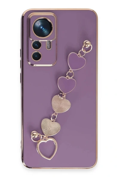 LitaeTrend Xiaomi Mi 12T Pro Kılıf Esila Silikon - Mor ürün görseli 1