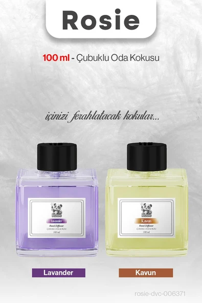 ROSIE Lavanta ve Kavun 100 ml Çubuklu Oda Kokusu ürün görseli