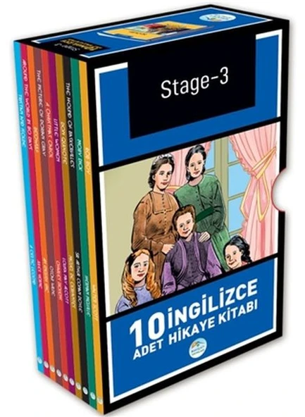 Stage 3 - İngilizce Hikaye Seti 10 Kitap ürün görseli