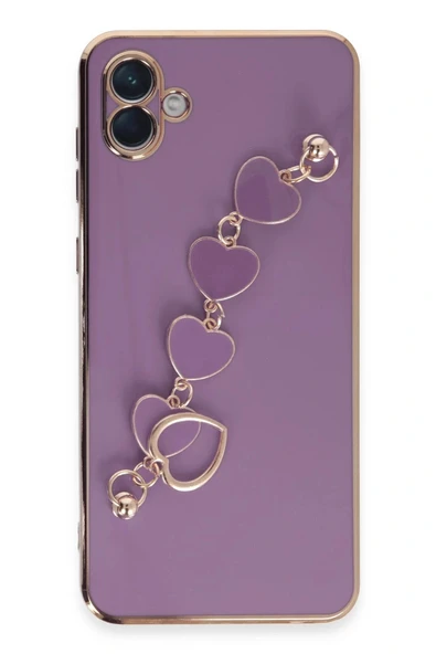 LitaeTrend Samsung Galaxy A04E Kılıf Esila Silikon - Mor ürün görseli 1