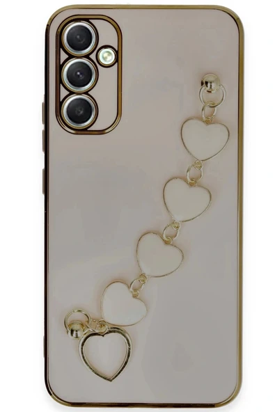 LitaeTrend Samsung Galaxy A34 5G Kılıf Esila Silikon - Pudra ürün görseli 1