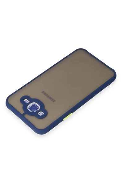 LitaeTrend Samsung Galaxy J7 Kılıf Montreal Silikon Kapak - Lacivert - Resim 3