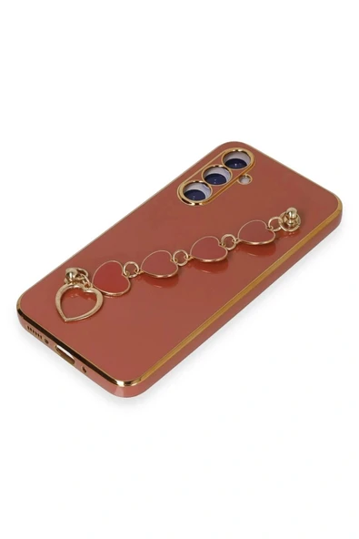 LitaeTrend Samsung Galaxy A54 5G Kılıf Esila Silikon - Kırmızı - Resim 4