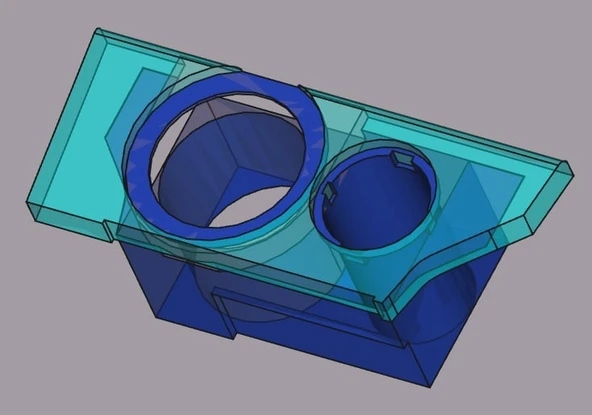 ASTRA H  KONSOL ÇAKMAKLIK YUVA ÇERÇEVESİ - 4716356 ürün görseli 1