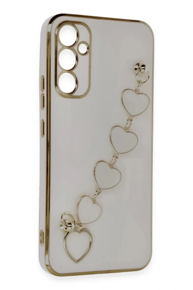 LitaeTrend Samsung Galaxy A34 5G Kılıf Esila Silikon - Pudra - Resim 2