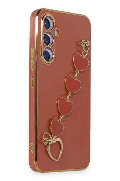 LitaeTrend Samsung Galaxy A54 5G Kılıf Esila Silikon - Kırmızı - Resim 2