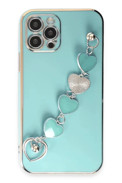 LitaeTrend iPhone 12 Pro Max Kılıf Esila Silikon - Su Yeşili ürün görseli 1