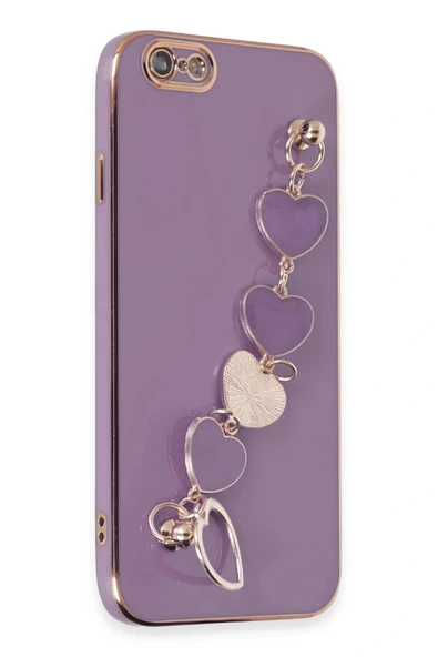 LitaeTrend iPhone 6 Kılıf Esila Silikon - Mor ürün görseli 1