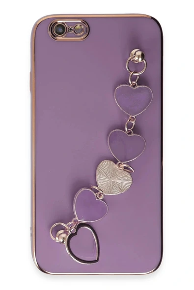 LitaeTrend iPhone 6 Kılıf Esila Silikon - Mor - Resim 2