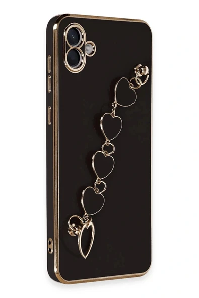 LitaeTrend Samsung Galaxy A04E Kılıf Esila Silikon - Siyah - Resim 2