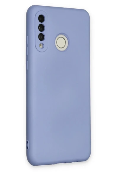 LitaeTrend Huawei P30 Lite Kılıf Nano içi Kadife Silikon - Lila - Resim 2