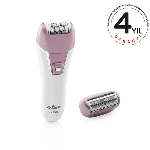 Arzum AR5059 Valente Şarjlı Epilasyon Cihazı - Beyaz ürün görseli