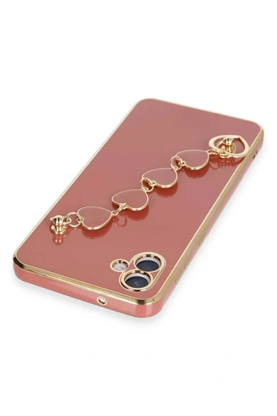 LitaeTrend Samsung Galaxy A04 Kılıf Esila Silikon - Kırmızı - Resim 3