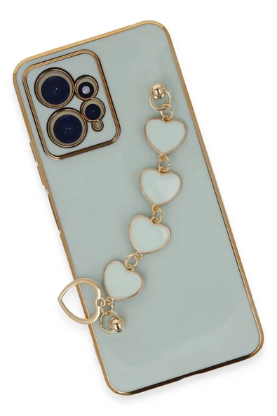 LitaeTrend Xiaomi Redmi Note 12 4G Kılıf Esila Silikon - Su Yeşili - Resim 4