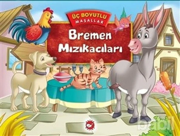 Üç Boyutlu Masallar - Bremen Mızıkacıları ürün görseli