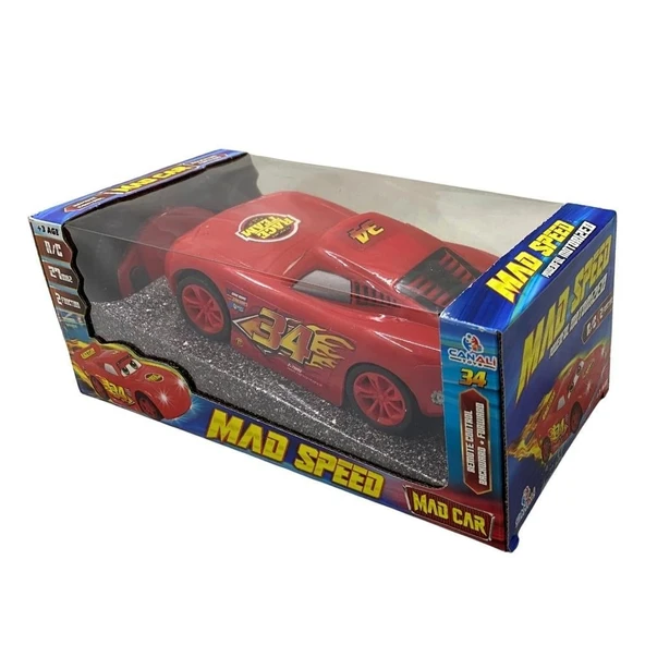 Cars Şimşek Mcqueen Uzaktan Kumandalı Işıklı Araba - Resim 4