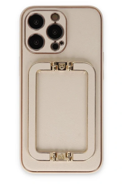 LitaeTrend iPhone 13 Pro Kılıf Coco Elit Kapak - Gold ürün görseli 1