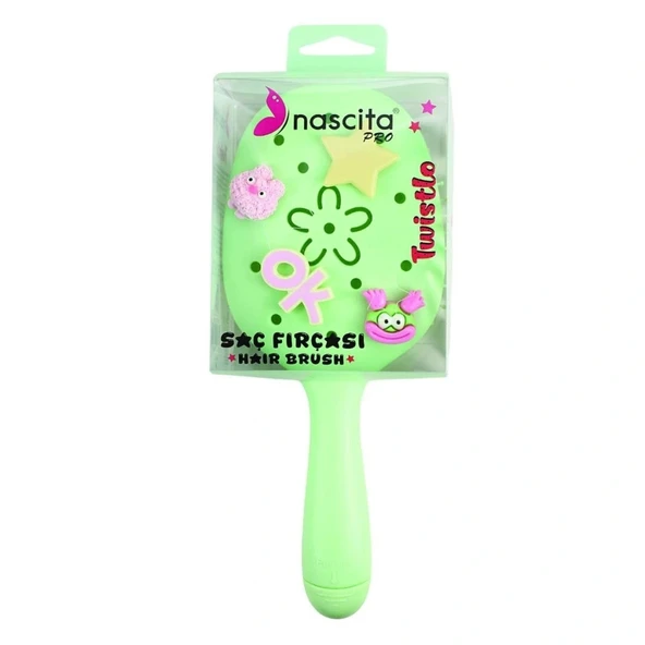 Saç Fırçası Yeşil - Resim 5