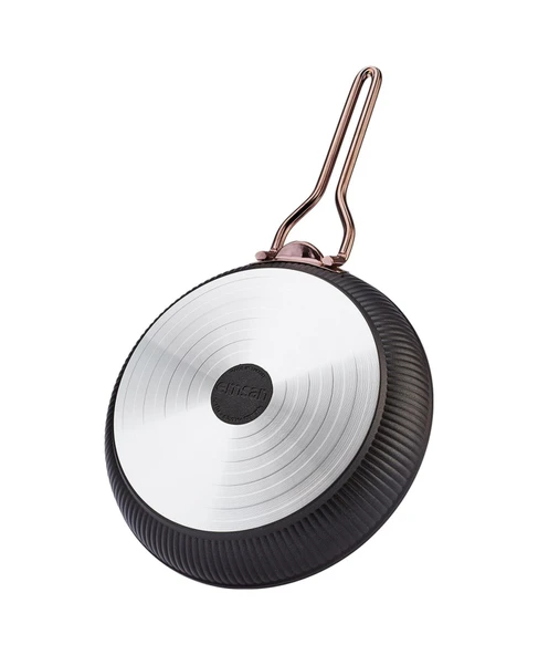 Emsan Line Siyah Rose 7 Parça Granit Tencere Seti - Resim 7