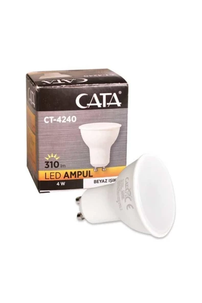 Ct-4240 5 Watt Gu10 Starter Duylu Ampul Beyaz ürün görseli 1