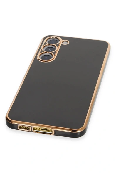 LitaeTrend Samsung Galaxy S23 Kılıf Volet Silikon - Siyah - Resim 4