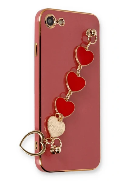 LitaeTrend iPhone 7 Kılıf Esila Silikon - Kırmızı ürün görseli 1