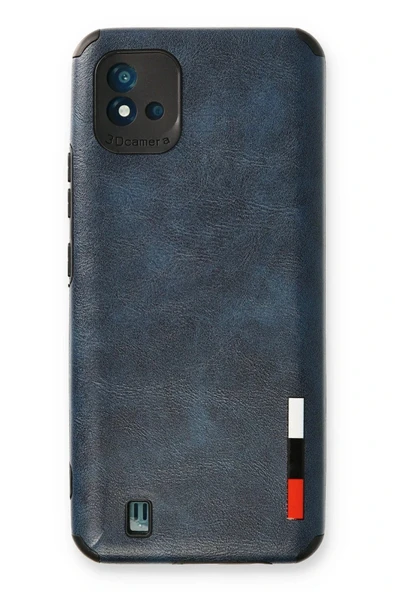 LitaeTrend Realme C11 2021 Kılıf Loop Deri Silikon - Lacivert ürün görseli 1